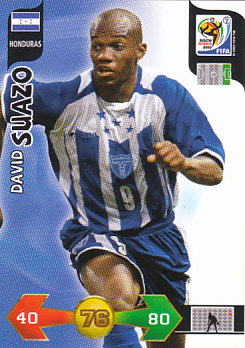David Suazo Honduras Panini 2010 World Cup #193